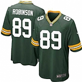 Nike Men & Women & Youth Packers #89 Robinson Green Team Color Game Jersey,baseball caps,new era cap wholesale,wholesale hats
